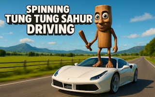 Image Spinning Tung Tung Sahur Driving